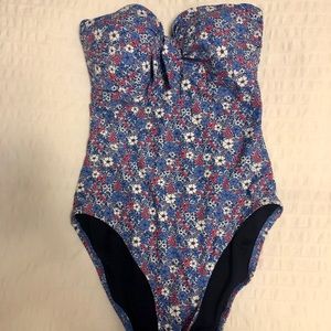 Gap floral one piece swimsuit